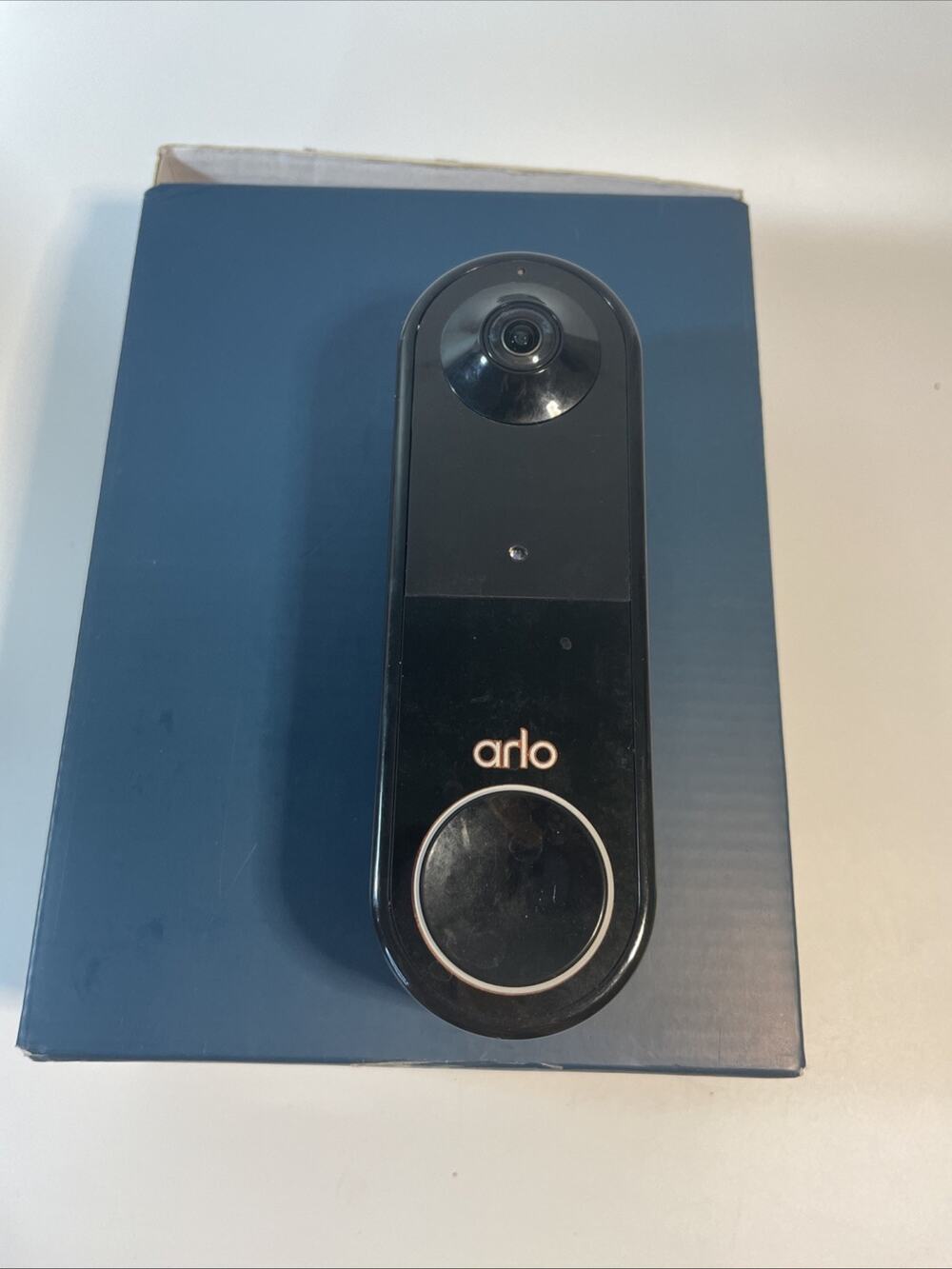 Arlo Essential Wire-Free Video Doorbell Black AVD2001B - AS-IS / FOR PARTS ONLY